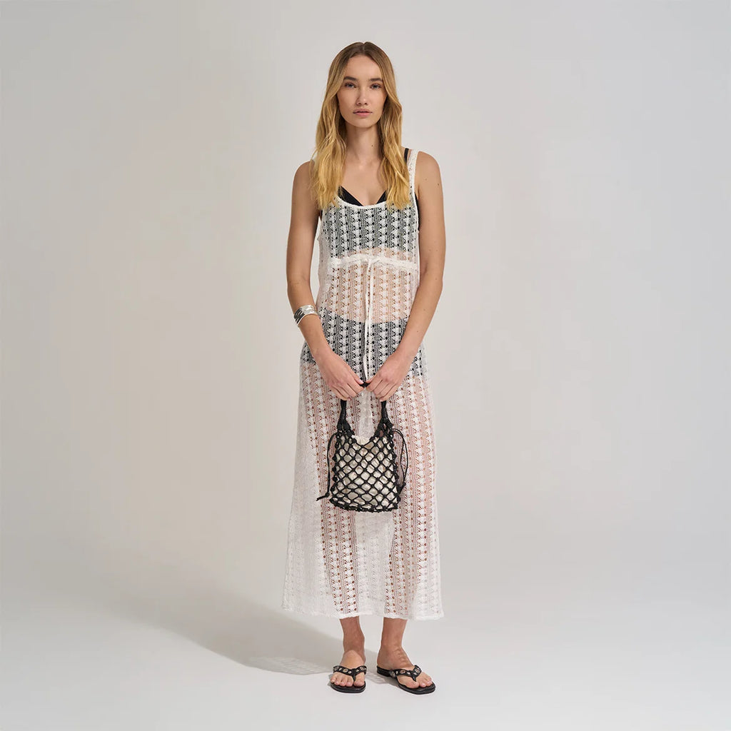 BRIE LEON Capri Slouch Mini Bag | Black