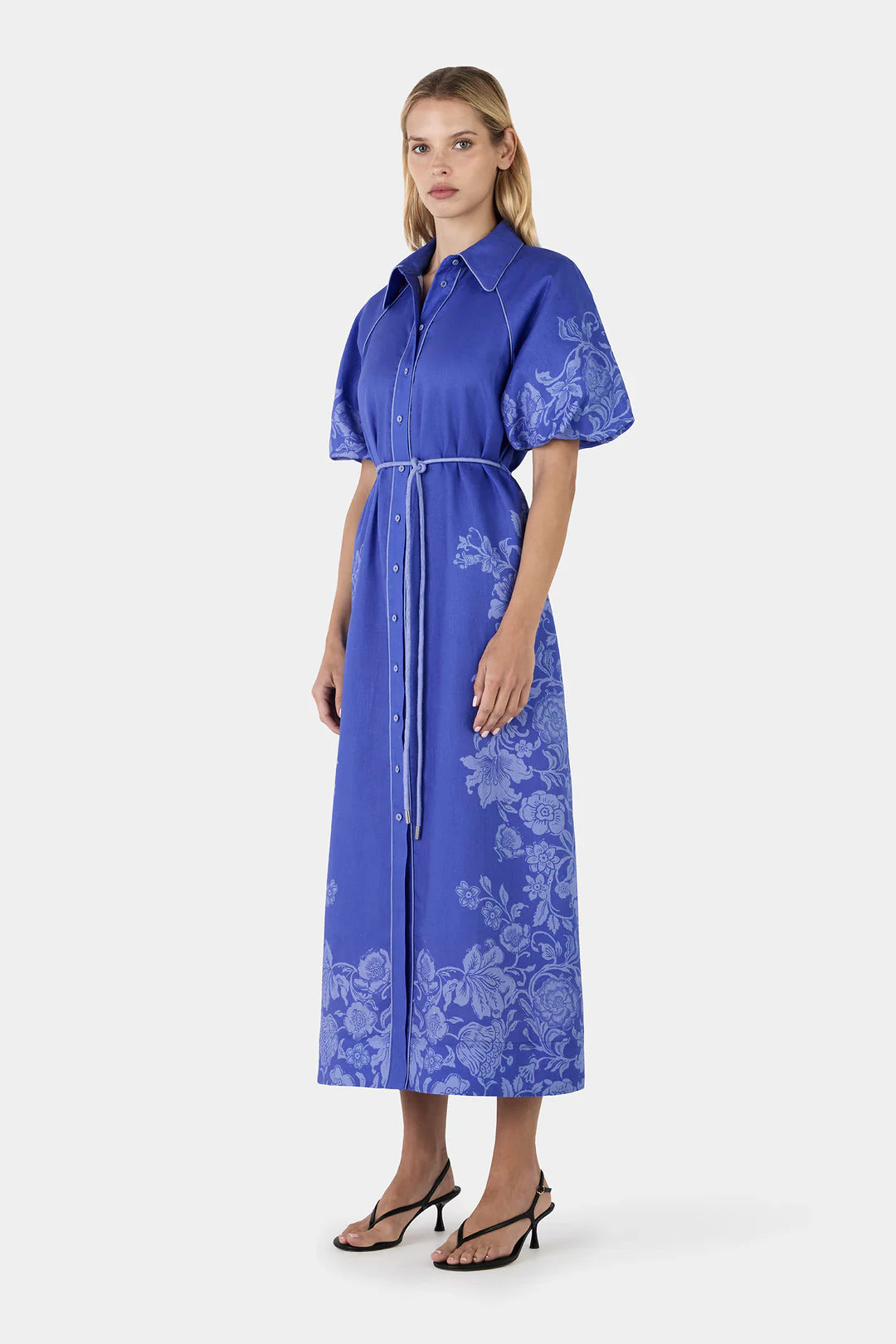 HANSEN Brioni Midi Dress | Baja Bloom