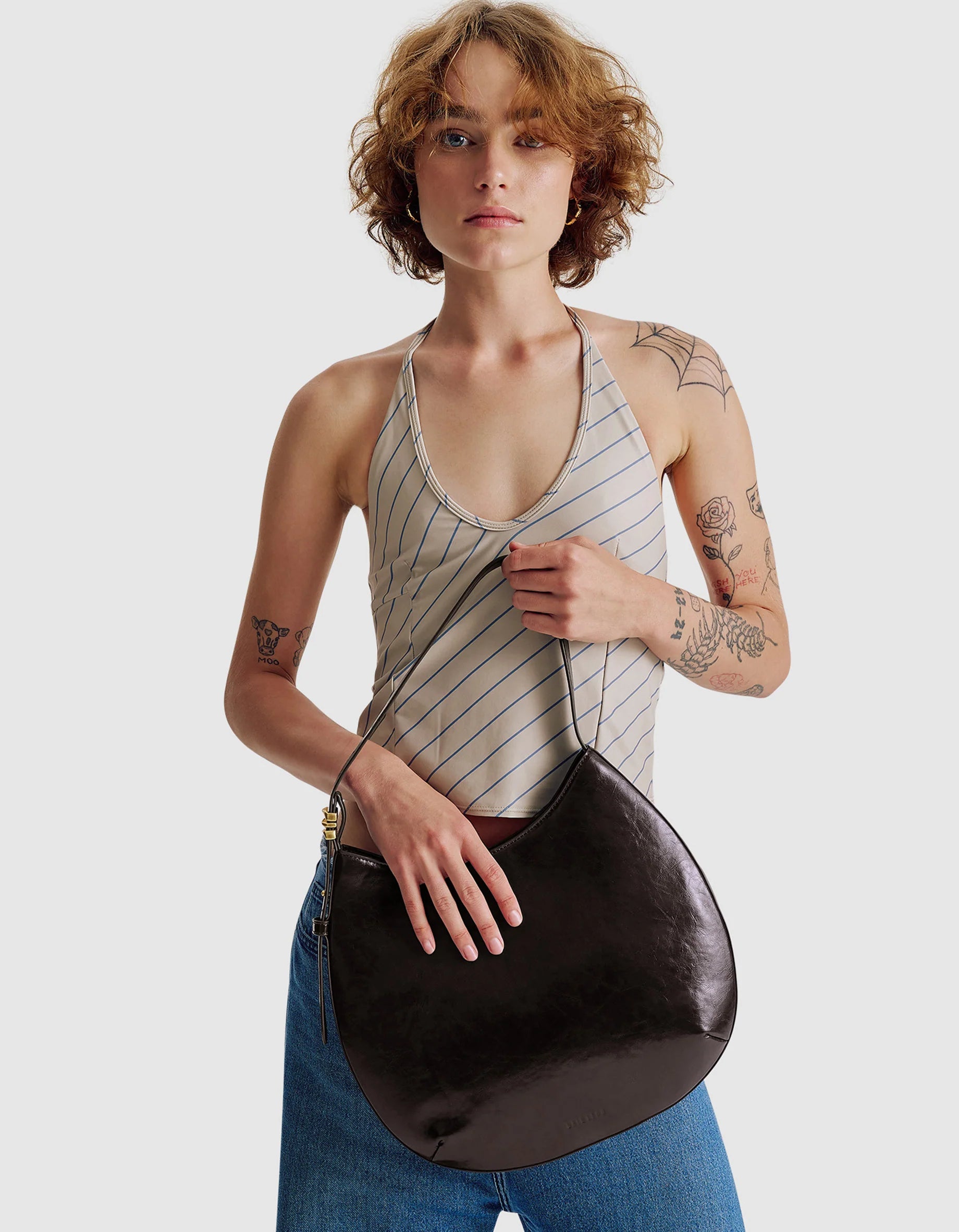 BRIE LEON Organica Day Bag | Burnt Coffee