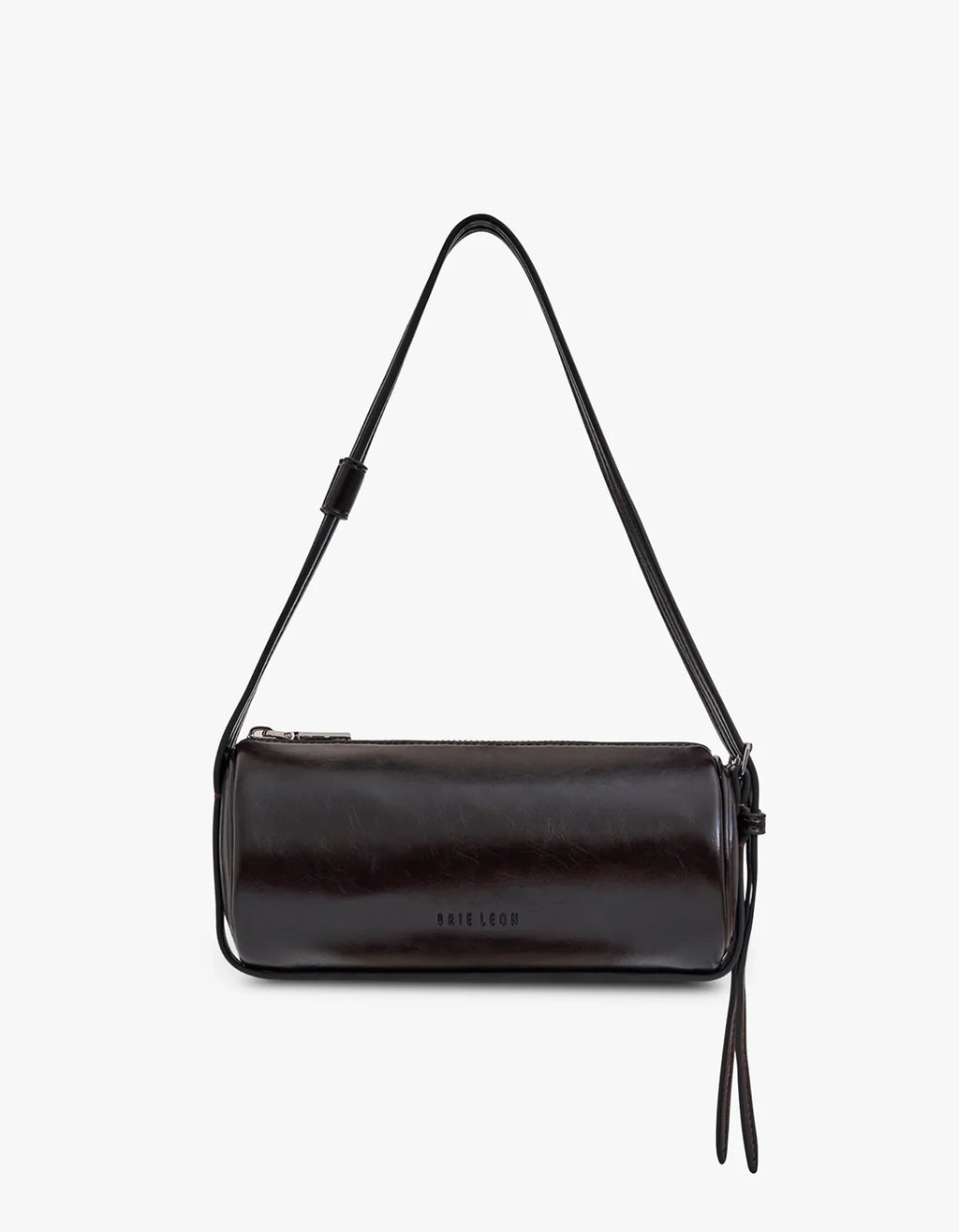 BRIE LEON Brooke Mini Barrel Bag | Burnt Coffee