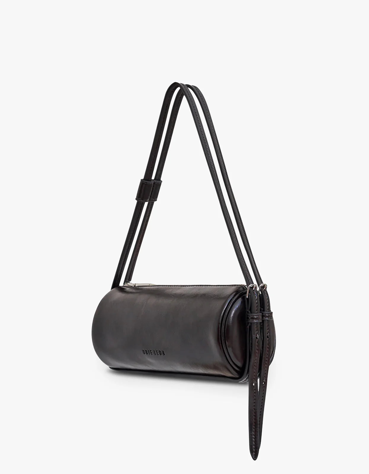 BRIE LEON Brooke Mini Barrel Bag | Burnt Coffee