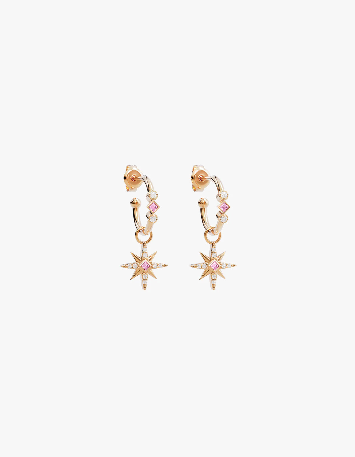 BY CHARLOTTE  Starry Night Hoops  | Gold