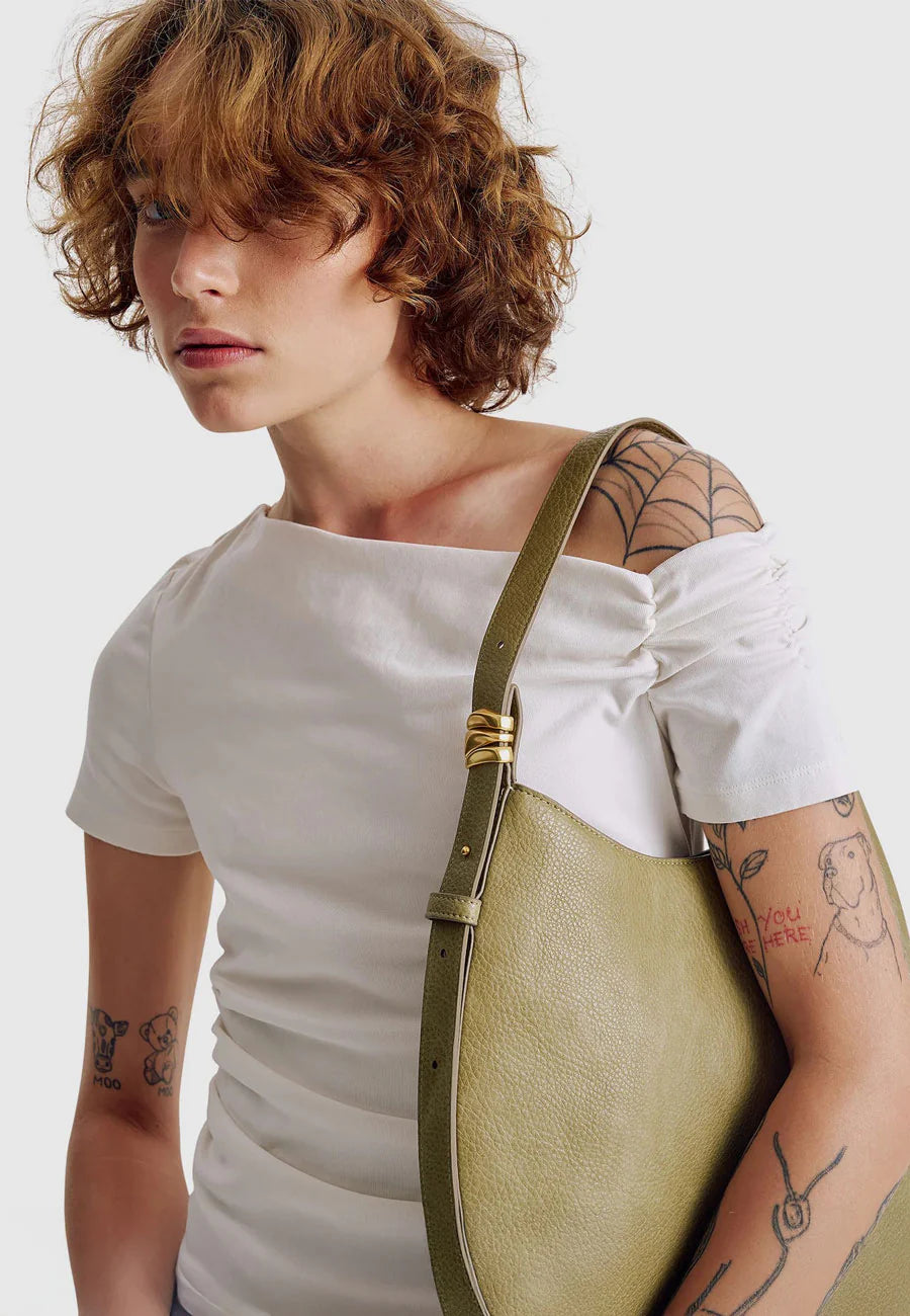 BRIE LEON Organica Day Bag | Olive