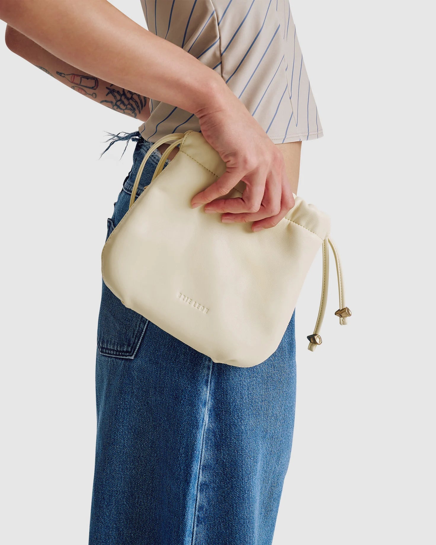 BRIE LEON Halle Crossbody Bag | Butter