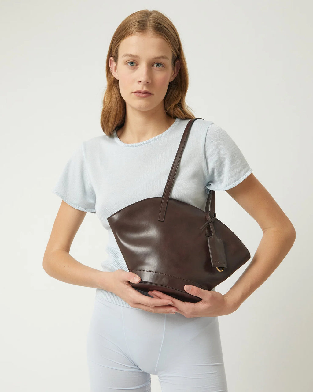 BRIE LEON Heather Mini Tote | Ganache