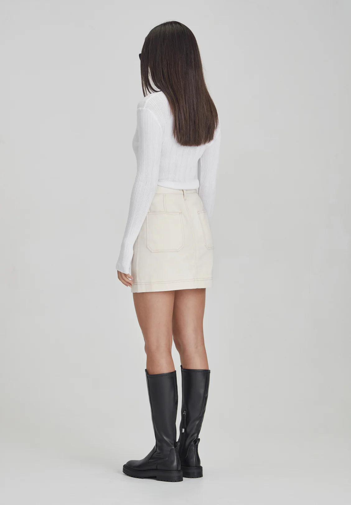 COMMONERS Utility Skirt | Ecru