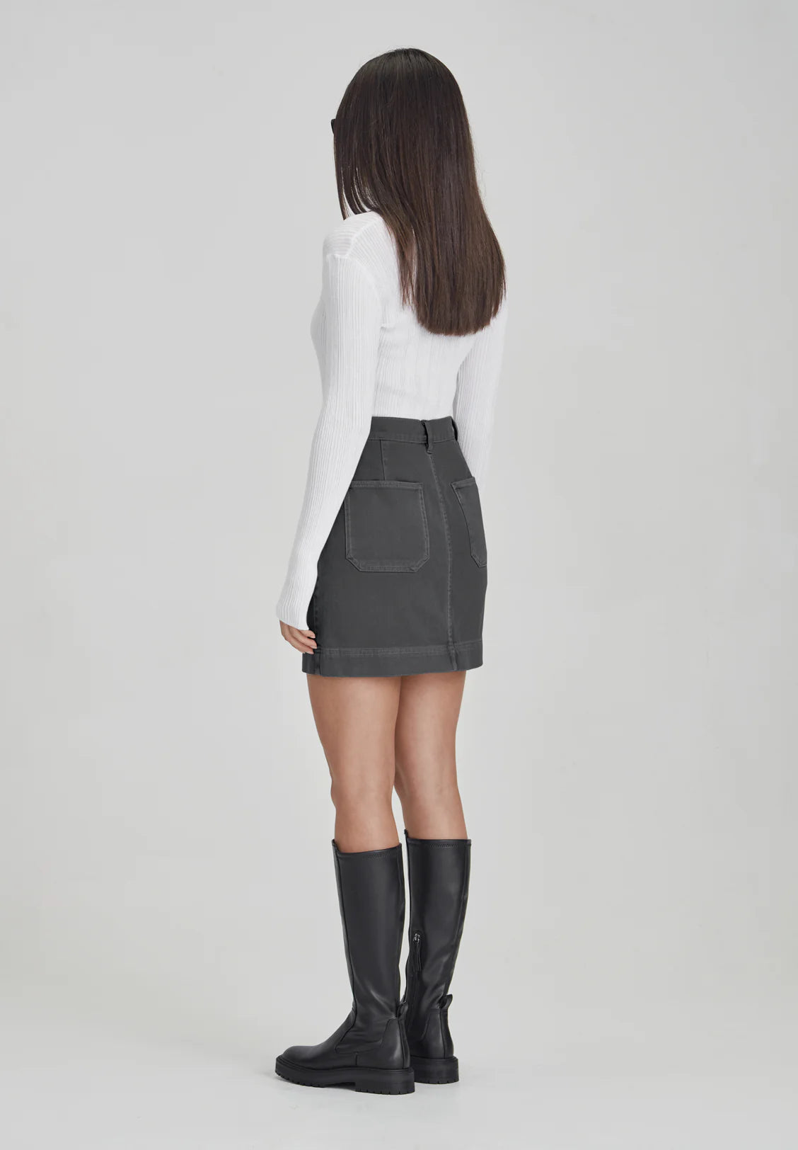 COMMONERS Utility Skirt | Vintage Grey