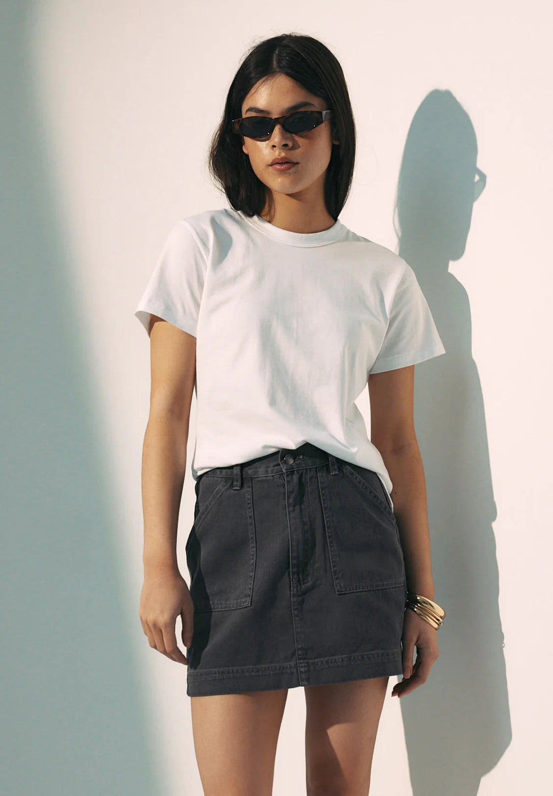 COMMONERS Utility Skirt | Vintage Grey