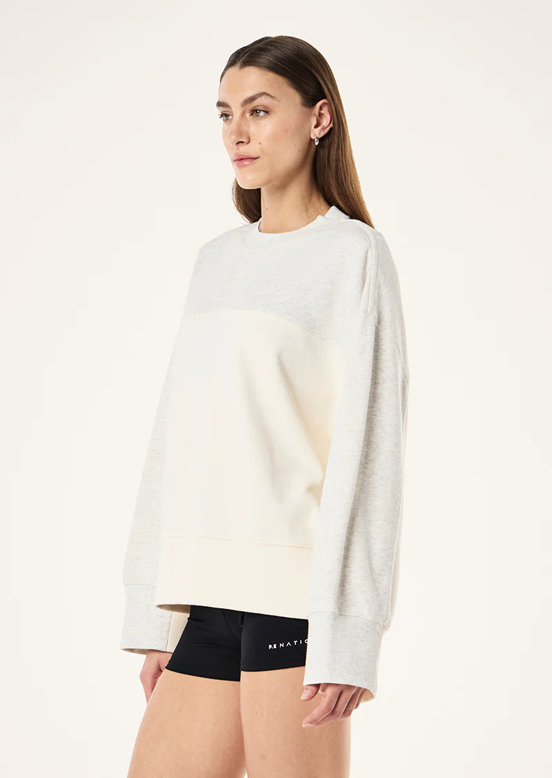 P.E Nation Club sweat | Whisper White