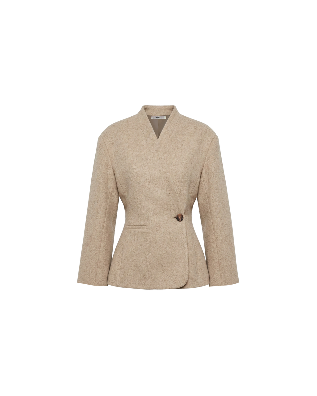 RUBY Coco Wool Blazer | Oat