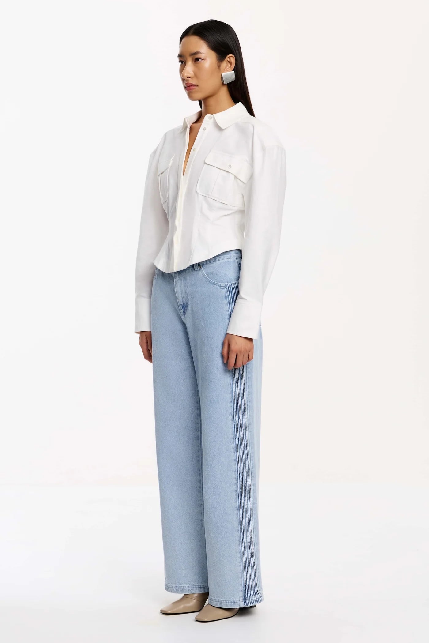 SIGNIFICANT OTHER Ifrah Shirt | Ivory