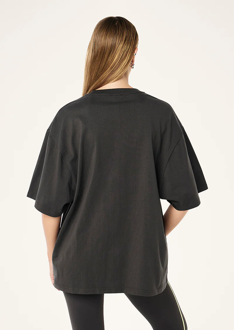 P.E NATION Core Oversized Tee | Caviar