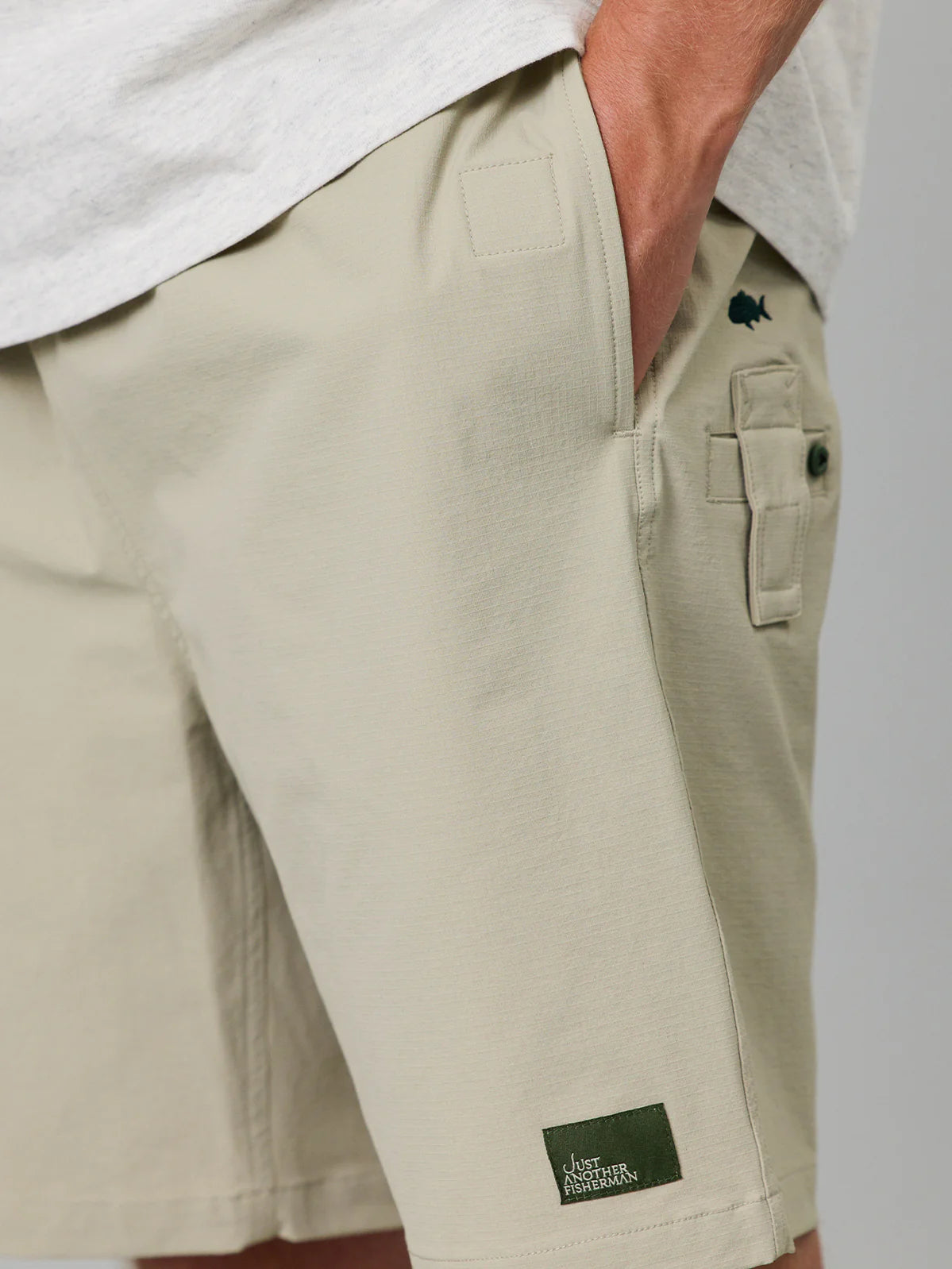 JUST ANOTHER FISHERMAN Crewman Shorts 2.0 | Bone