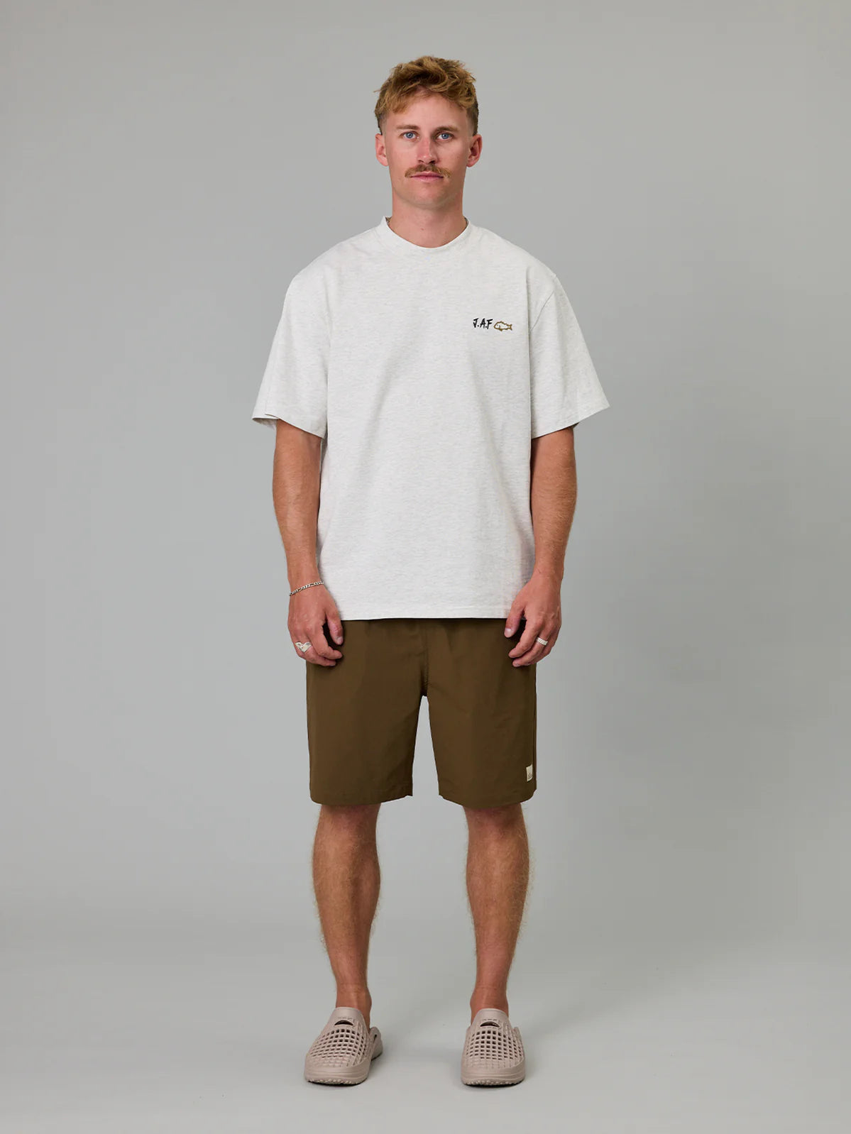 JUST ANOTHER FISHERMAN Crewman Shorts 2.0 | Brown