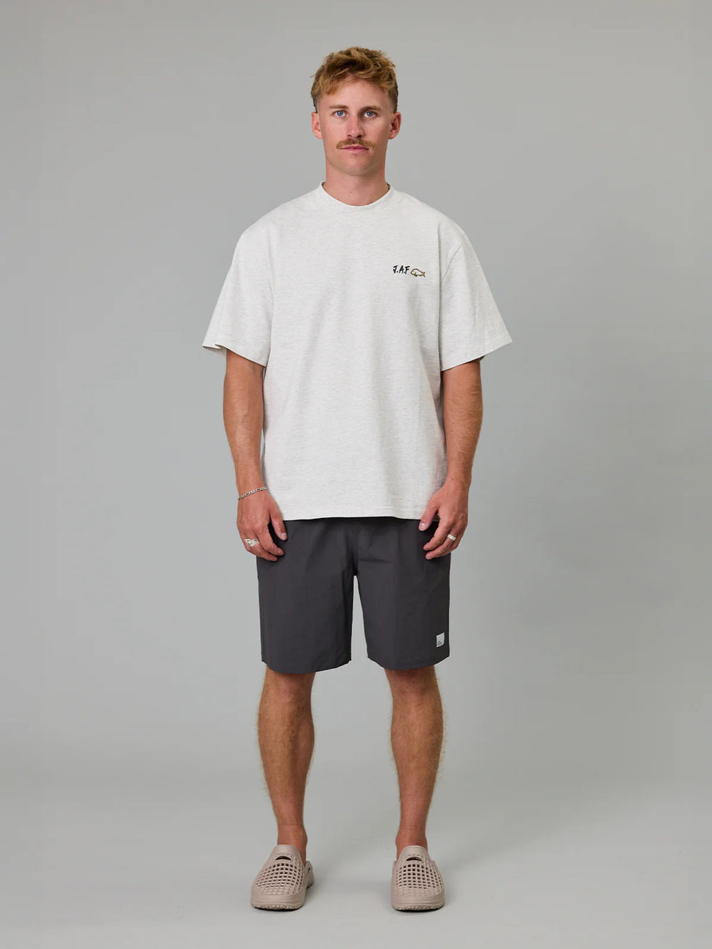 JUST ANOTHER FISHERMAN Crewman Shorts 2.0 | Charcoal