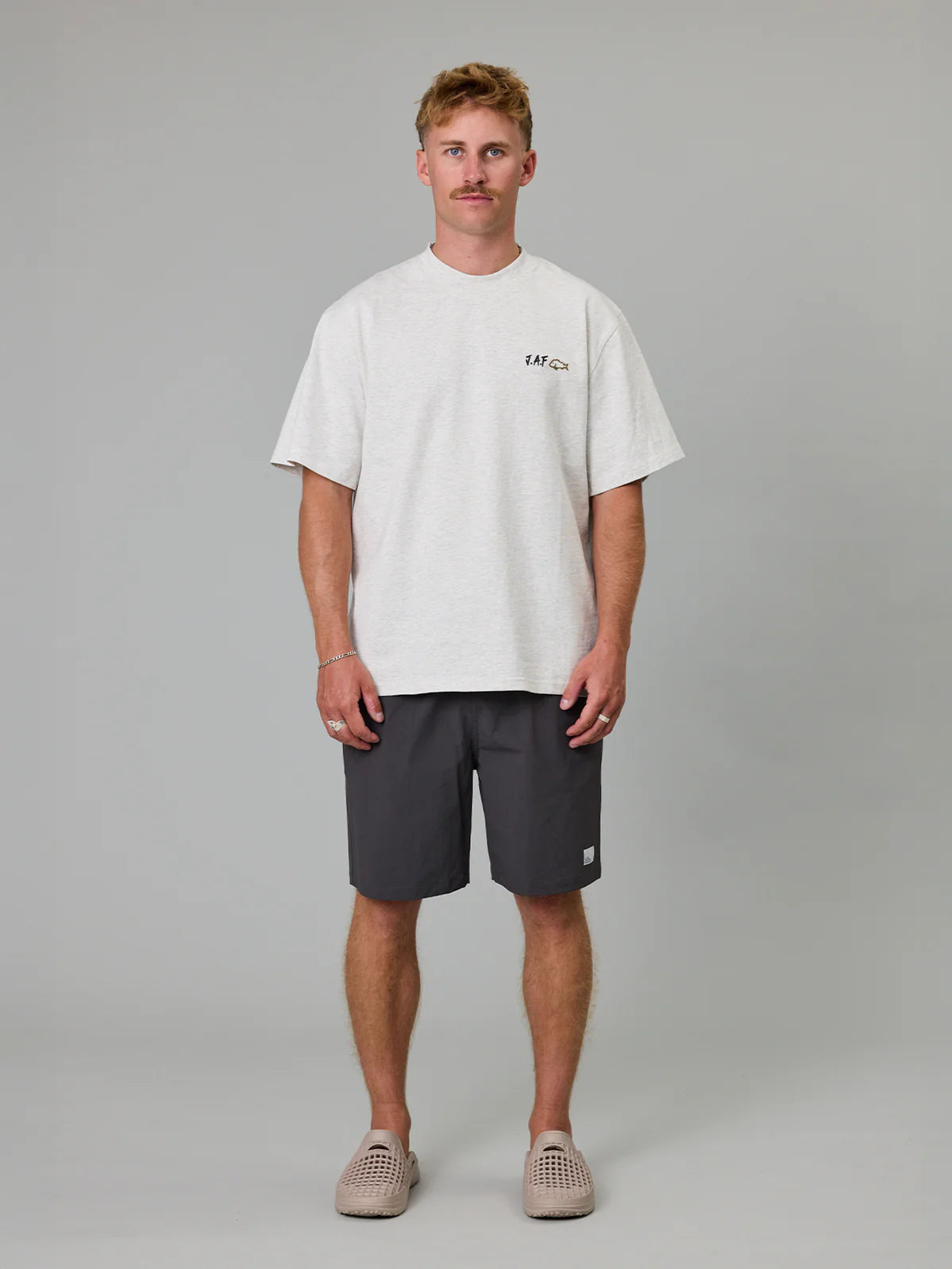 JUST ANOTHER FISHERMAN Crewman Shorts 2.0 | Charcoal