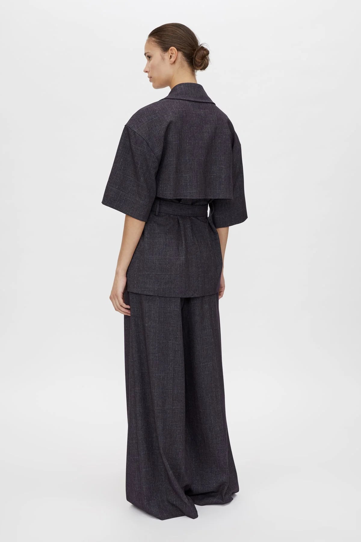 CAMILLA AND MARC Antony Short Trench | Denim Navy