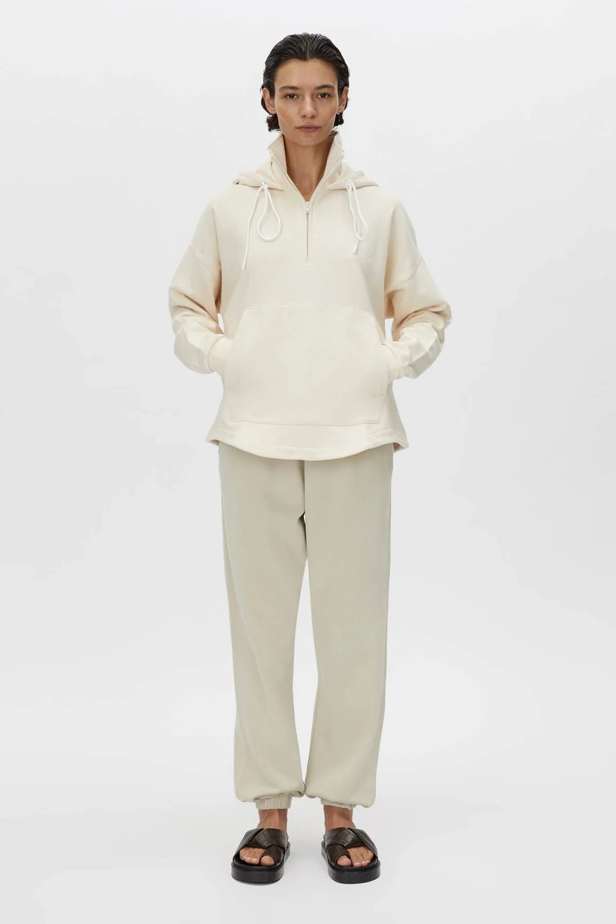 CAMILLA AND MARC Wade Zip Up Hoodie | Linen