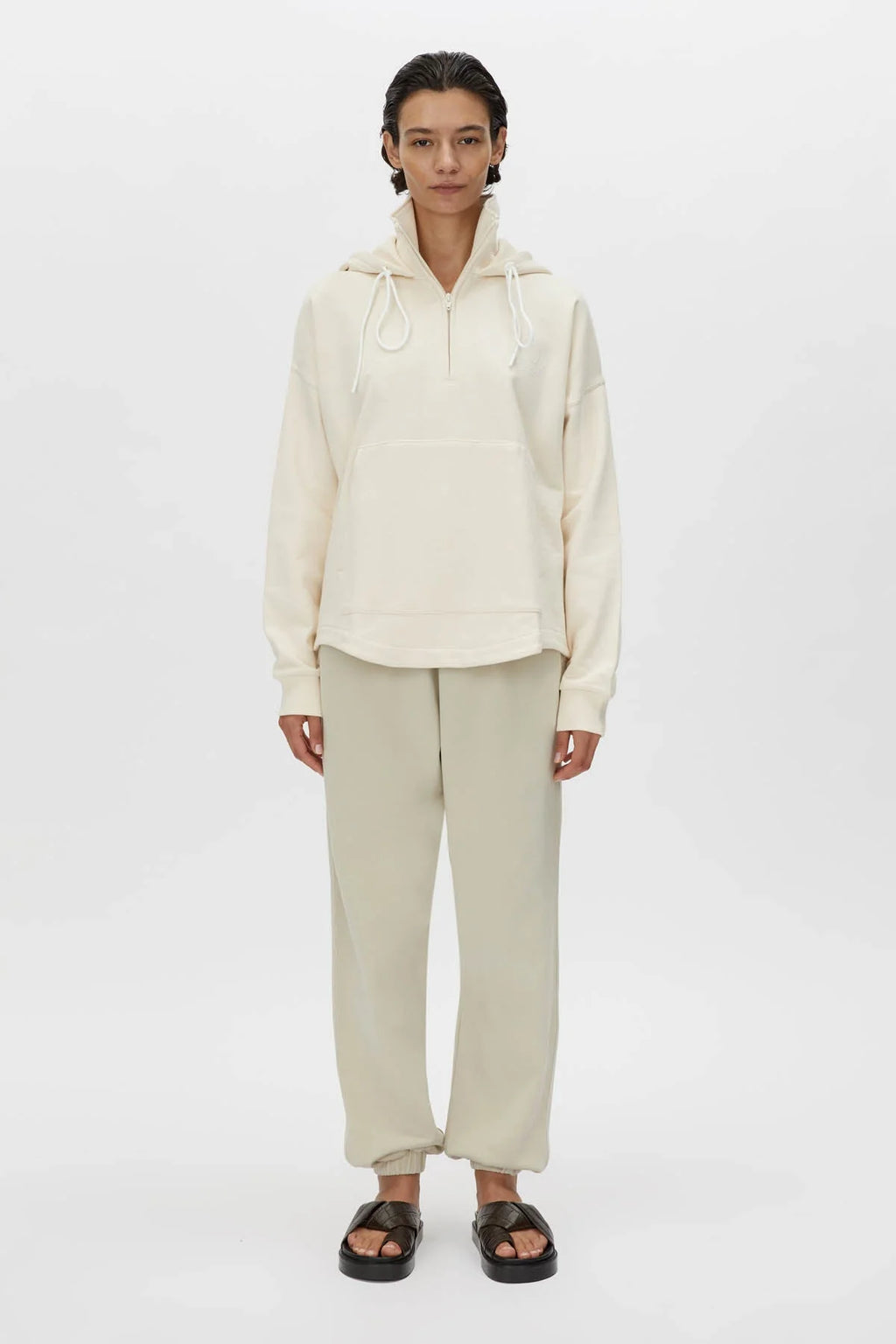 CAMILLA AND MARC Wade Zip Up Hoodie | Linen