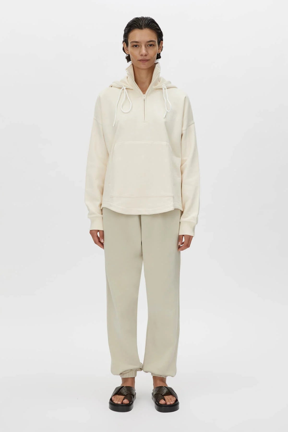CAMILLA AND MARC Wade Zip Up Hoodie | Linen