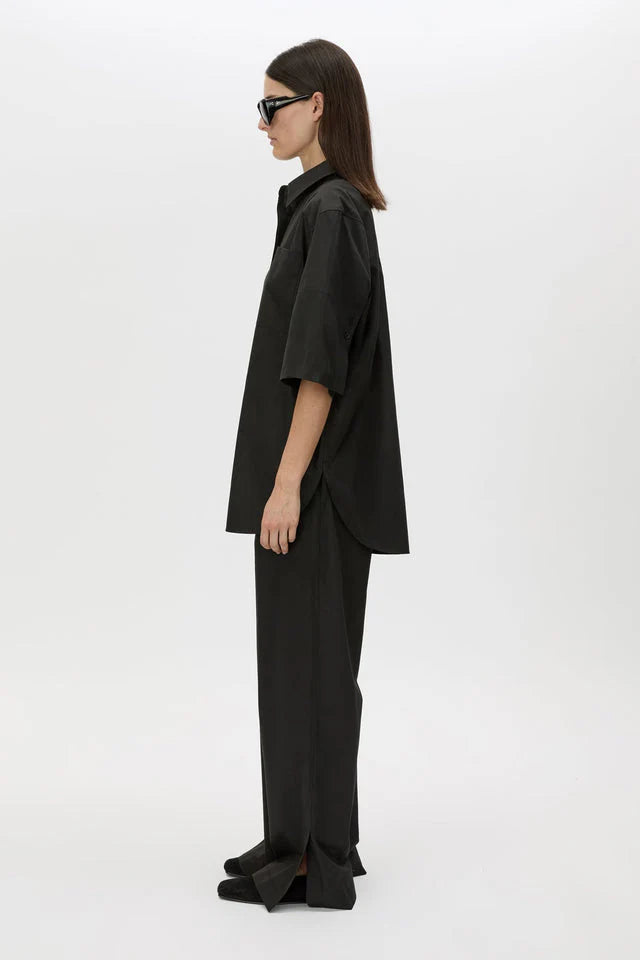 CAMILLA AND MARC Winslow Short Sleeve Shirt | Black