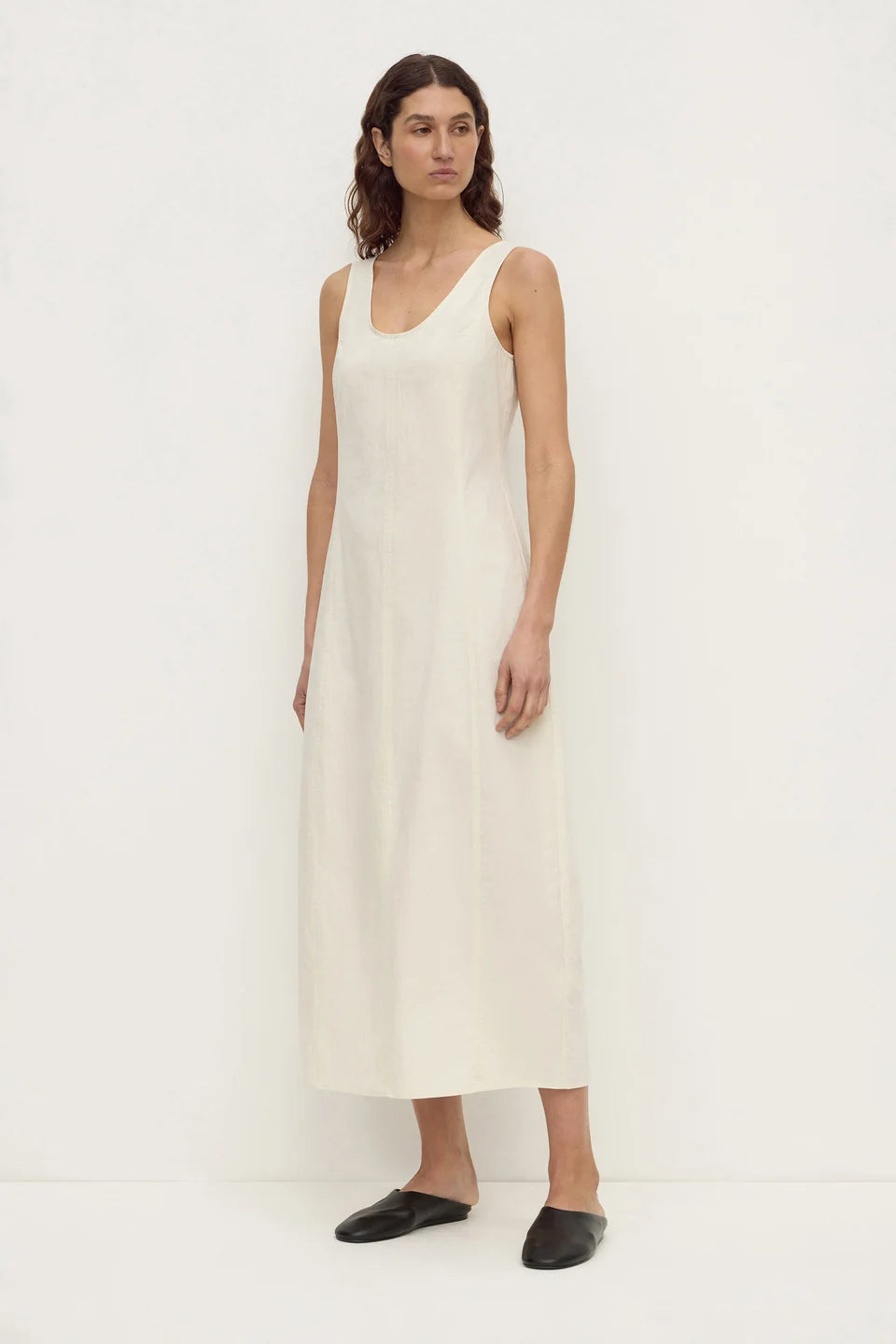ASSEMBLY LABEL Cecelia Barrel Dress | Rice
