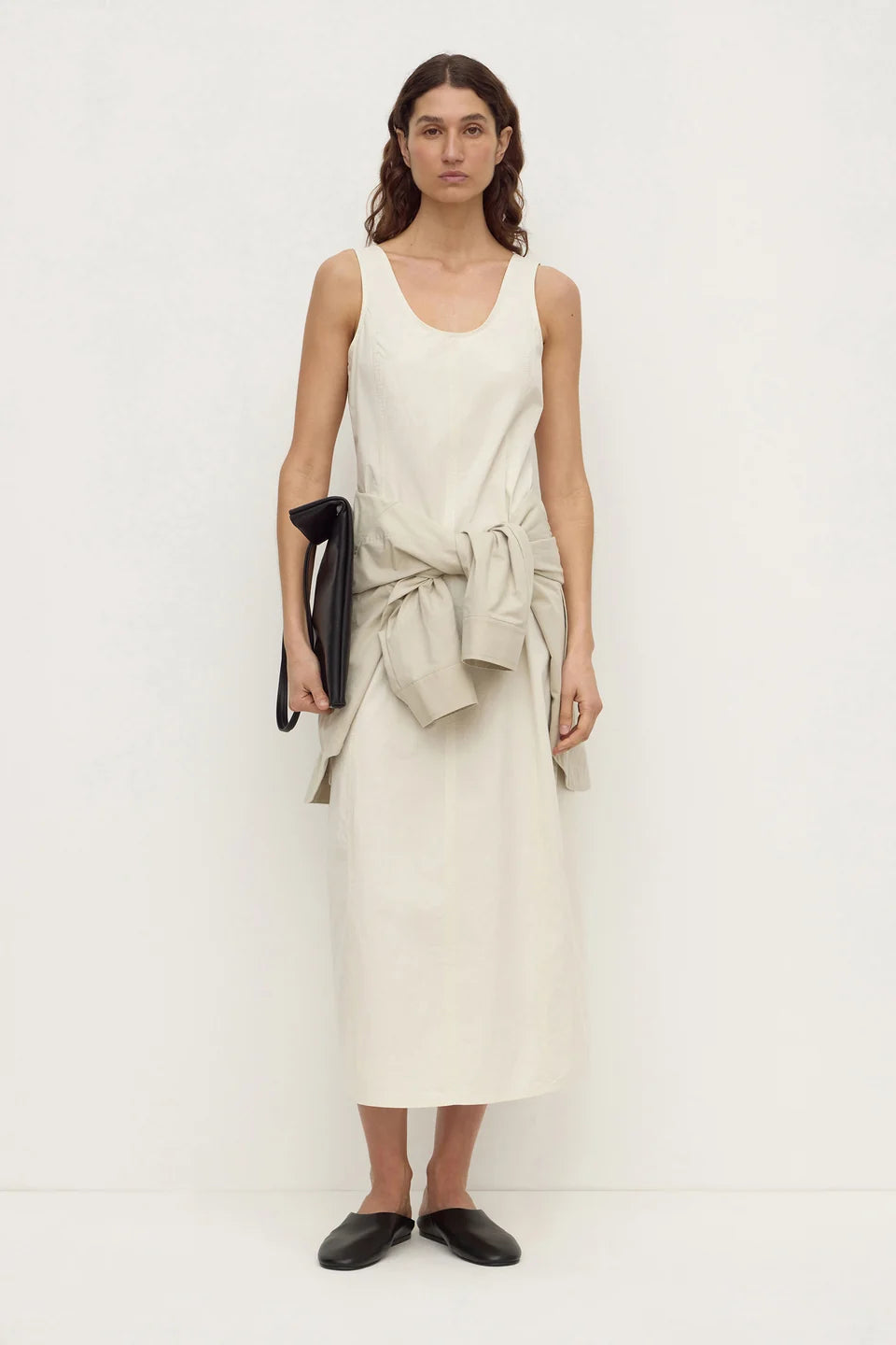 ASSEMBLY LABEL Cecelia Barrel Dress | Rice