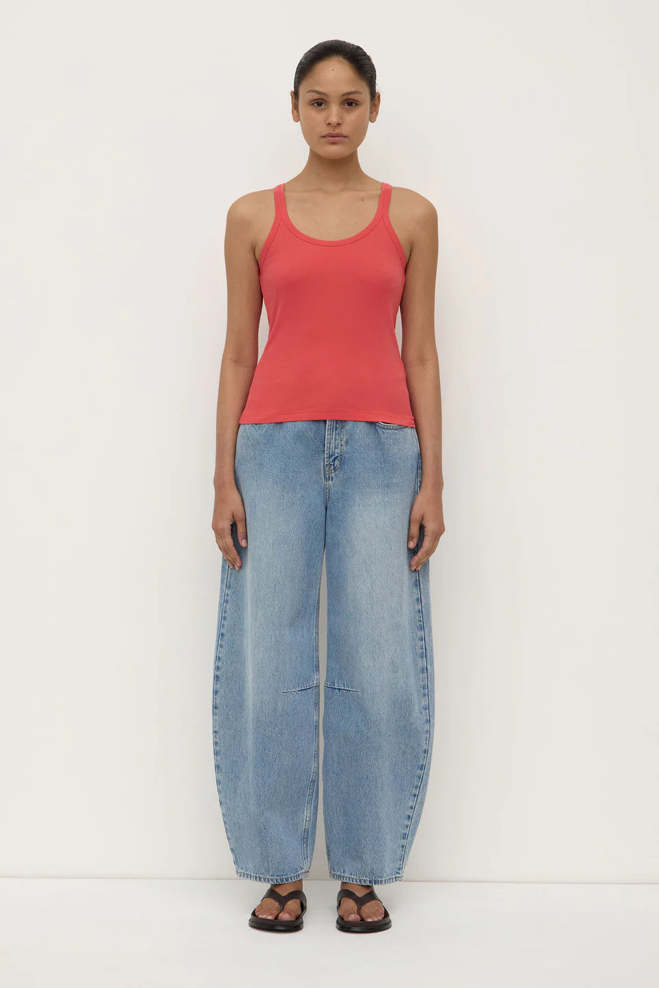 ASSEMBLY LABEL Charlie Rib Tank | Chilli