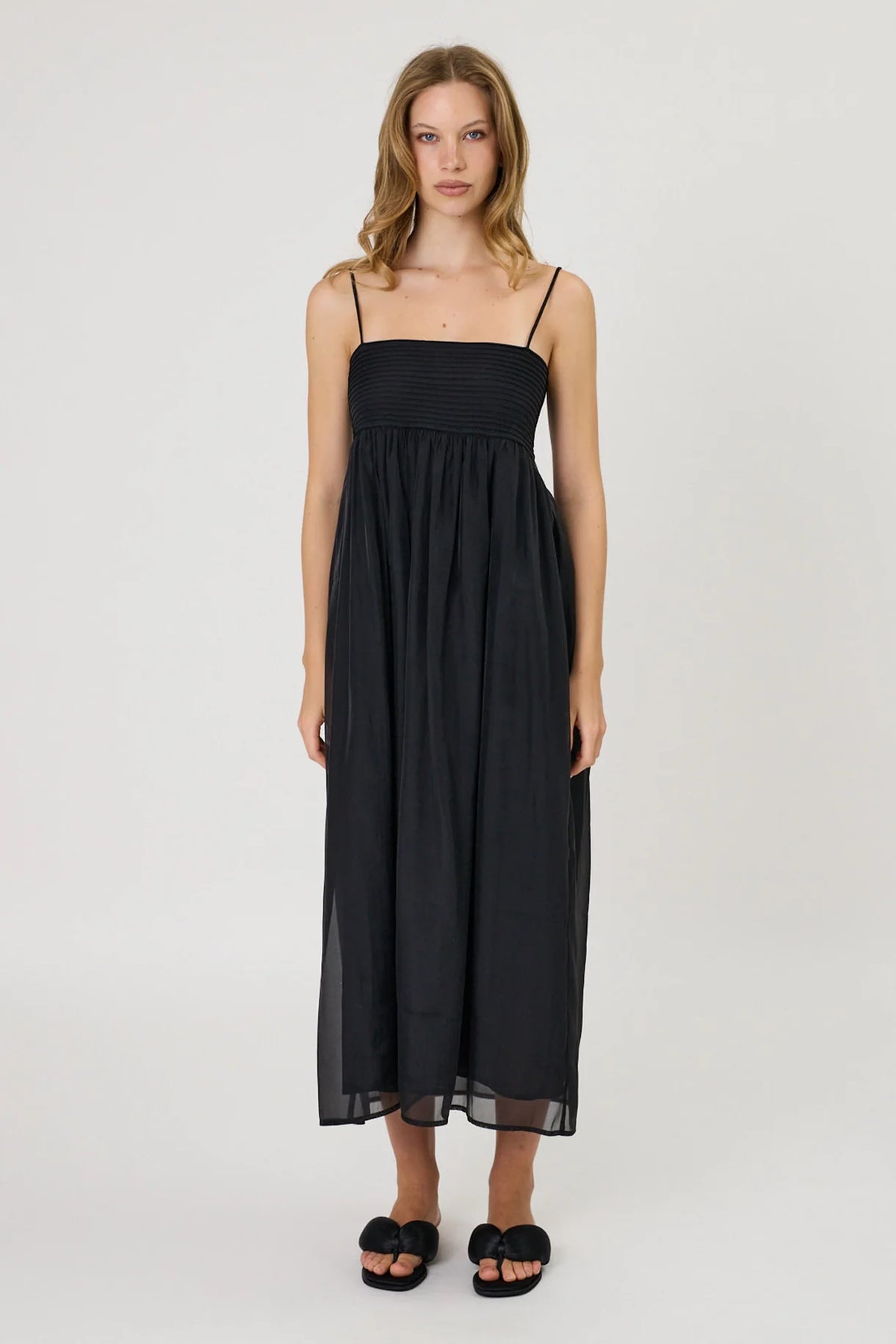 RMN STUDIOS Carina Maxi Dress | Black