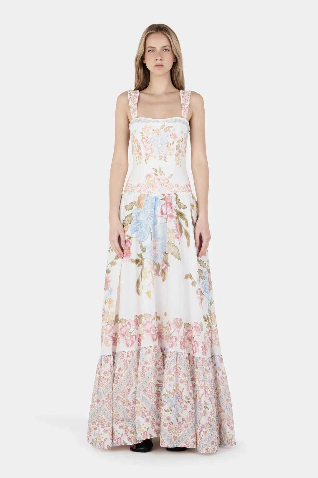 HANSEN Elsa Linen Maxi Dress | Vanilla Keepsake