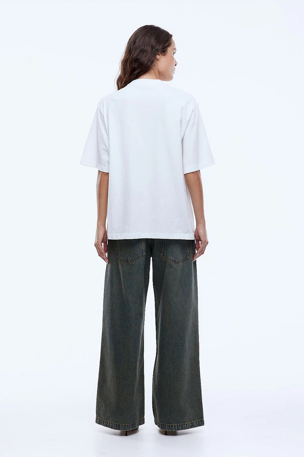 ENA PELLY Vintage Floral Tee | Vintage White