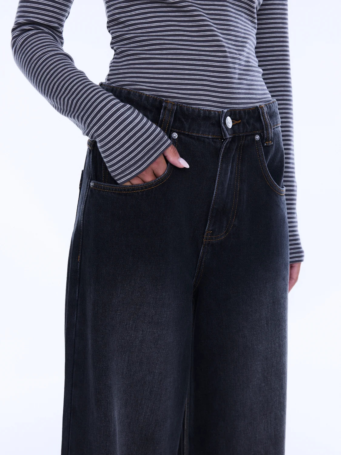 ENA PELLY Gerogia Jean | Black Wash