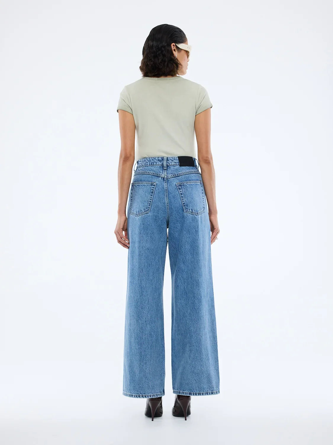 ENA PELLY Lia Spliced Jean | Indigo Splice