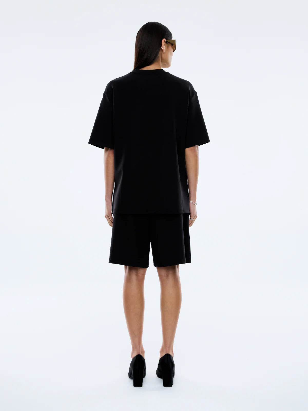 ENA PELLY Sarah Oversized Tee | Vintage Black