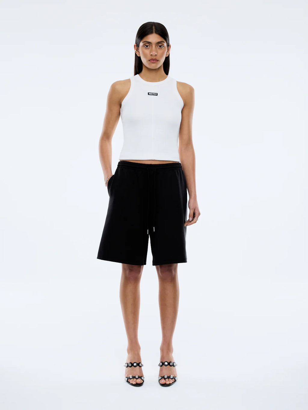 ENA PELLY Sarah Track Short | Vintage Black