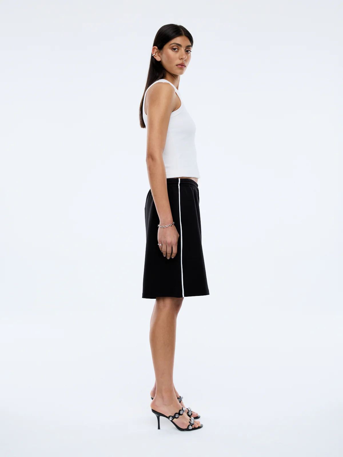 ENA PELLY Sarah Track Short | Vintage Black