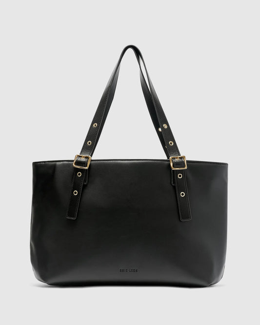 BRIE LEON Everyday East-West Tote | Black