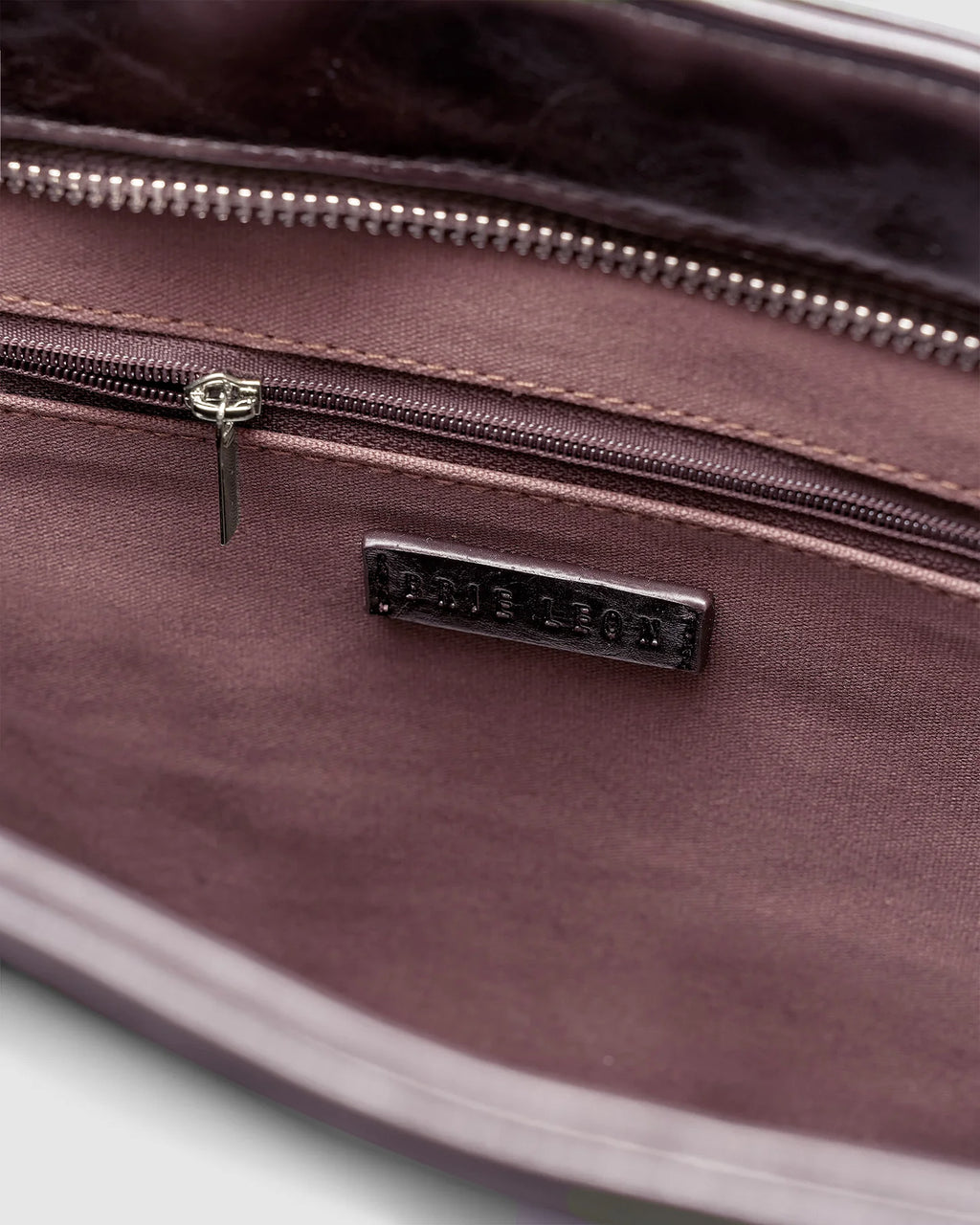 BRIE LEON Everyday East-West Tote | Burnt Coffee