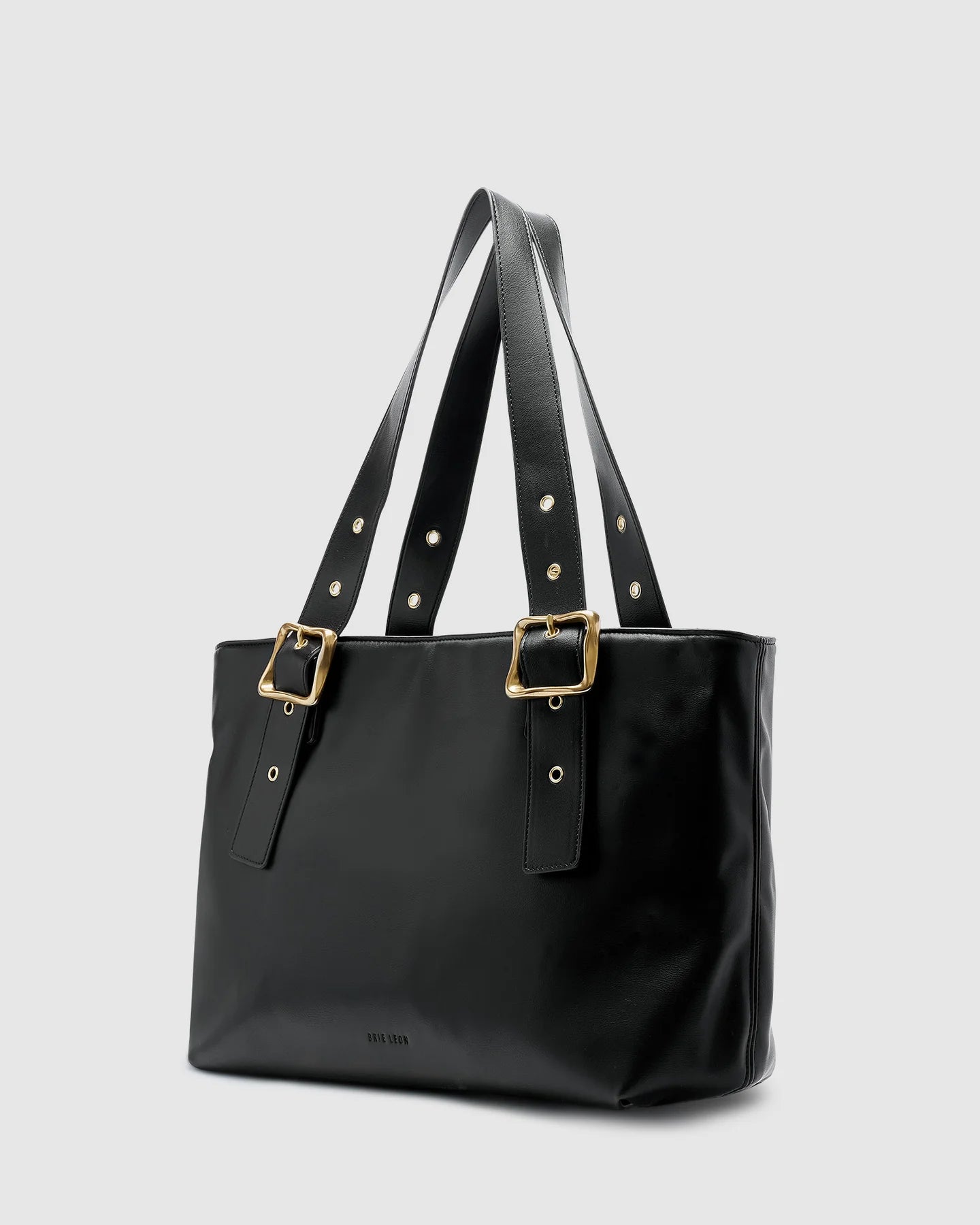 BRIE LEON Everyday East-West Weekender | Black