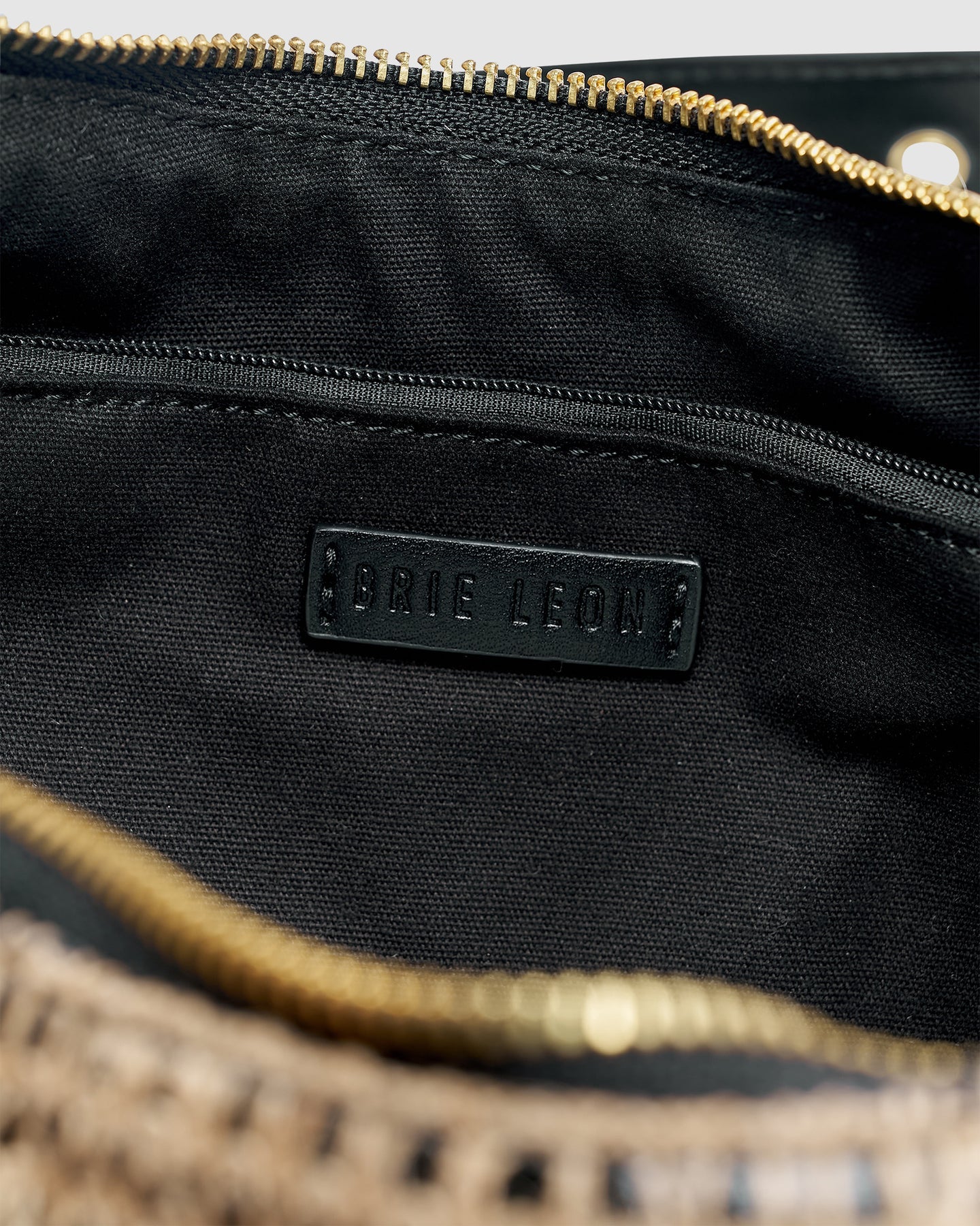 BRIE LEON Large Everyday Croissant Bag | Raffia