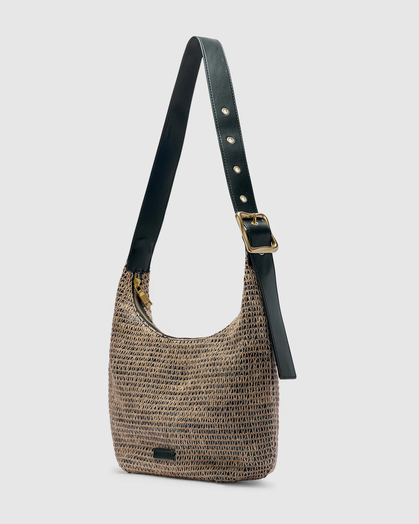 BRIE LEON Large Everyday Croissant Bag | Raffia