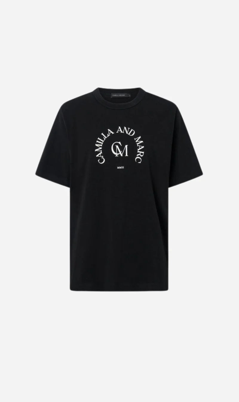 CAMILLA AND MARC Karine Graphic Tee | Black