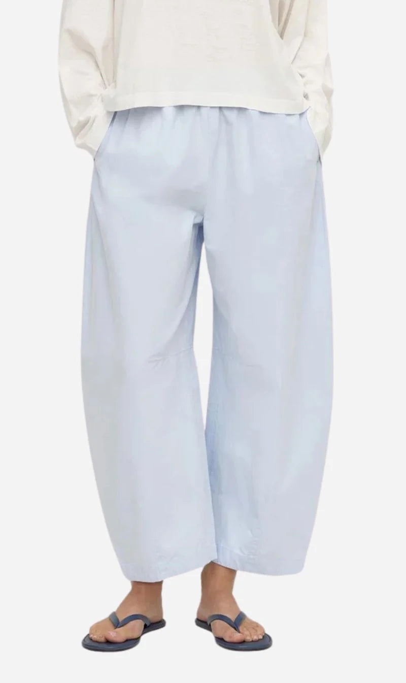 ASSEMBLY LABEL Elaine Washed Cotton Pant | Powder Blue