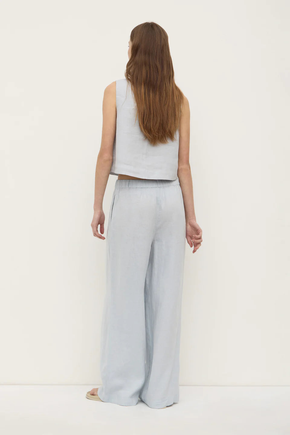 ASSEMBLY LABEL Everyday Linen Pant | Cloud