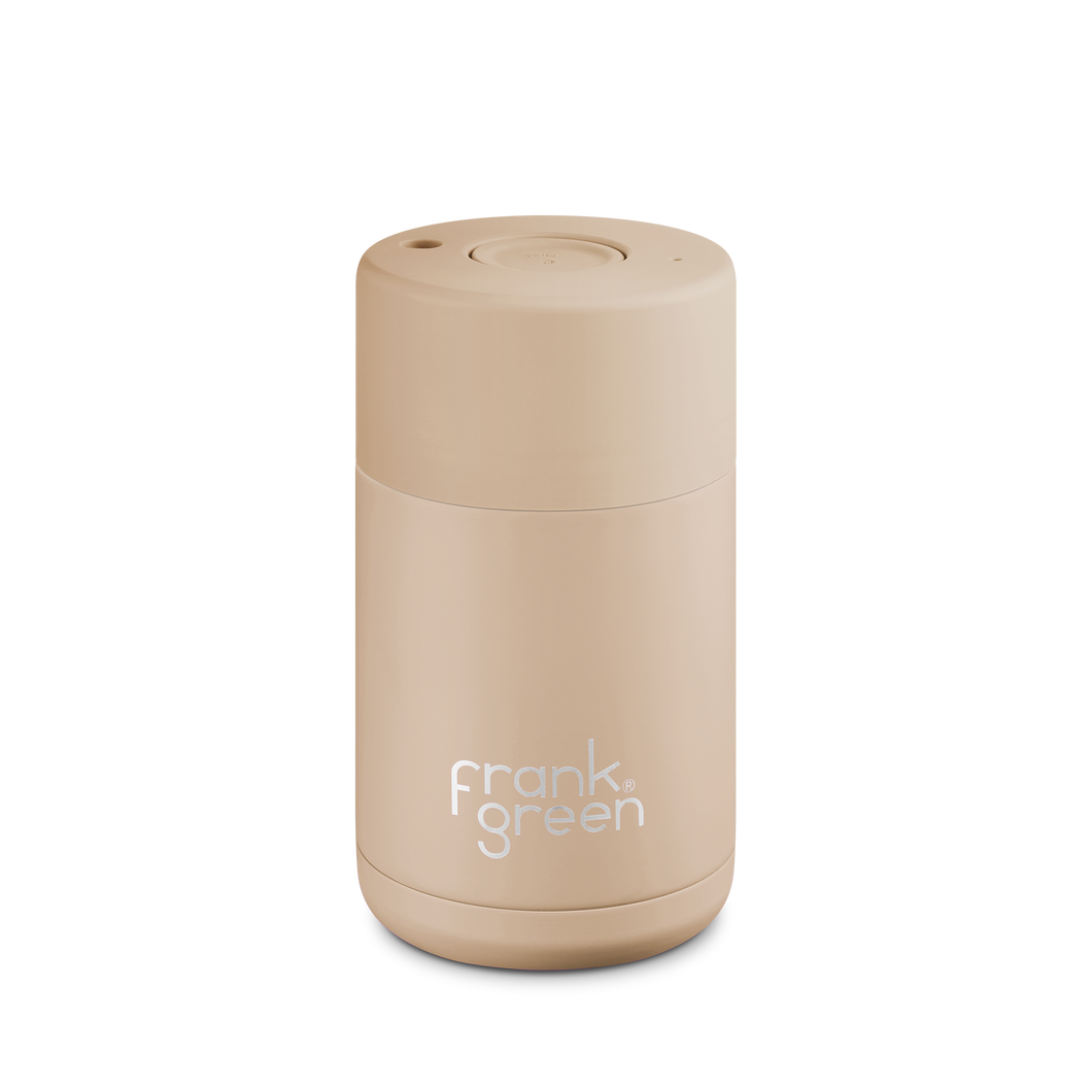 FRANK GREEN 295ml/10oz Reusable Cup - Soft Stone