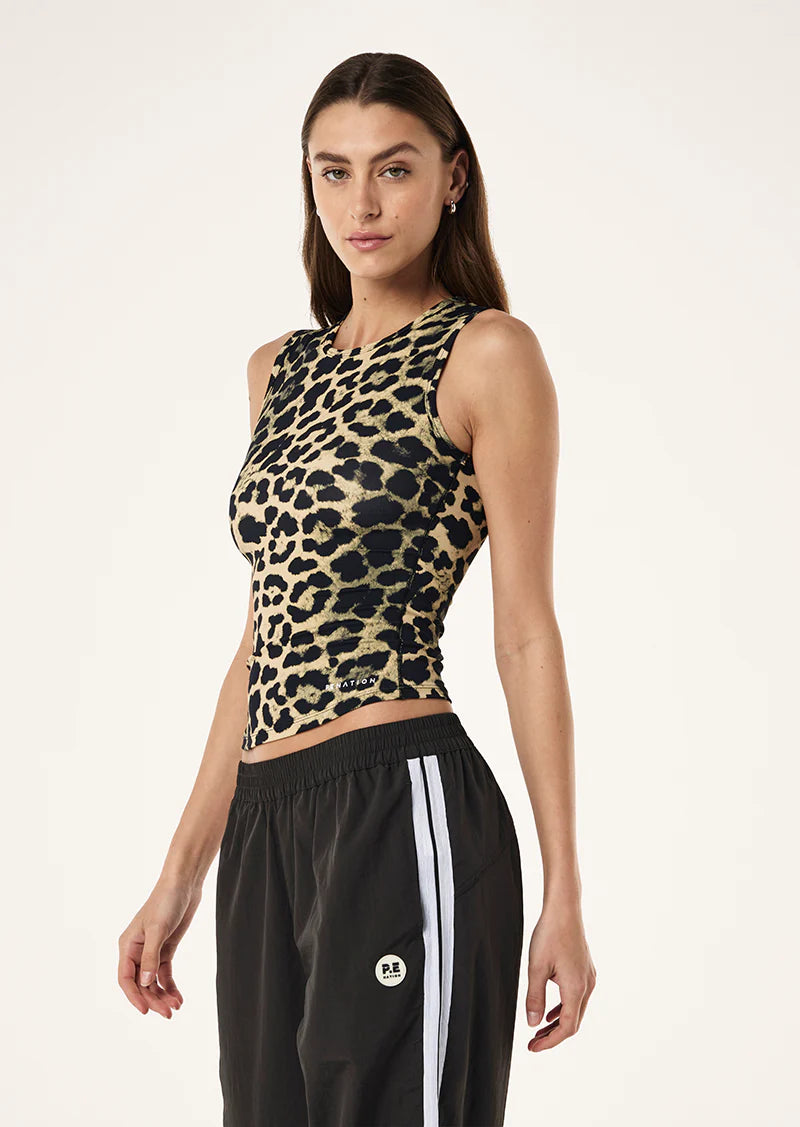 P.E Nation Foundation Muscle Tank | Leopard