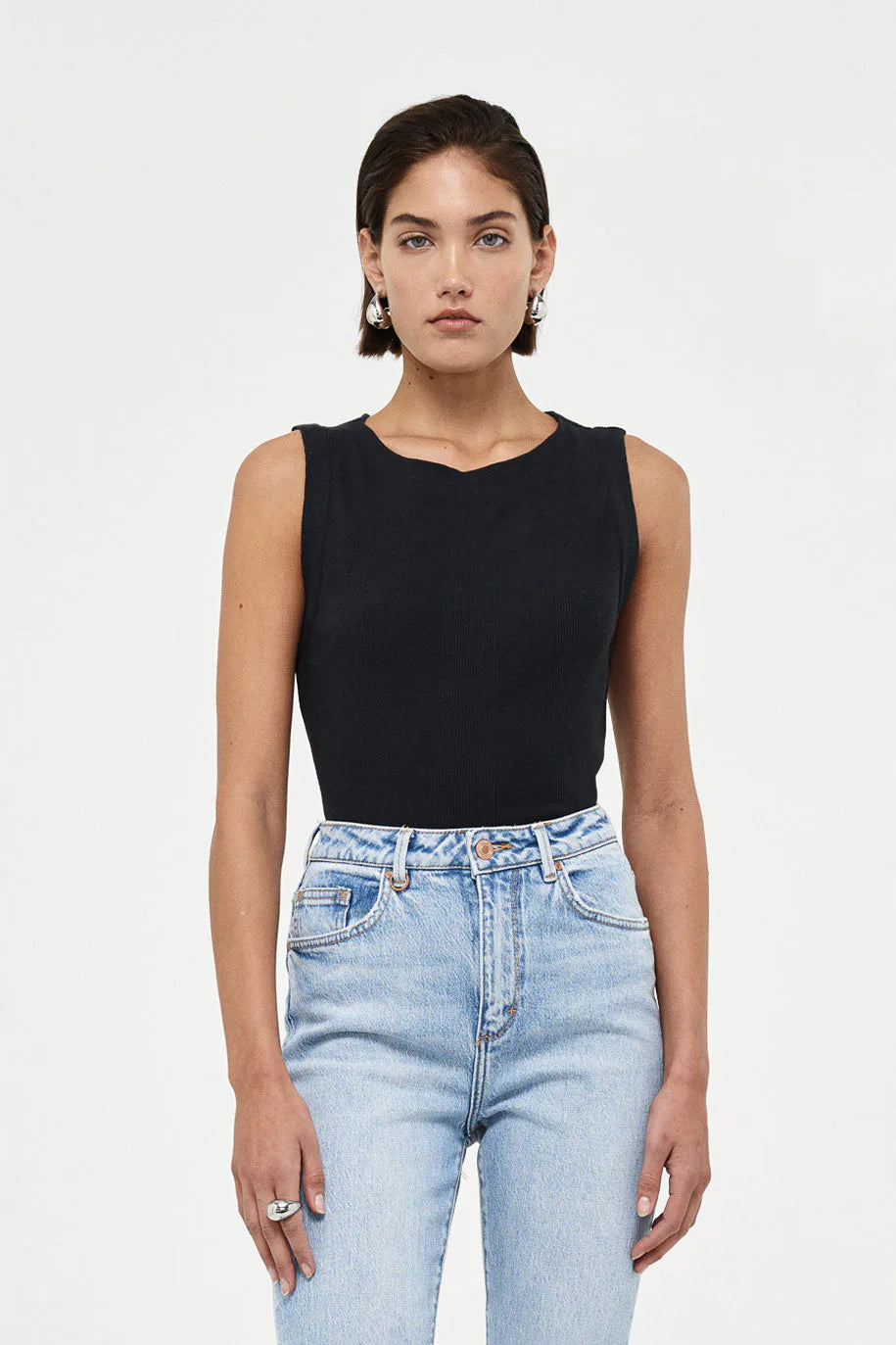 NEUW Frenchie 90's Top | Black
