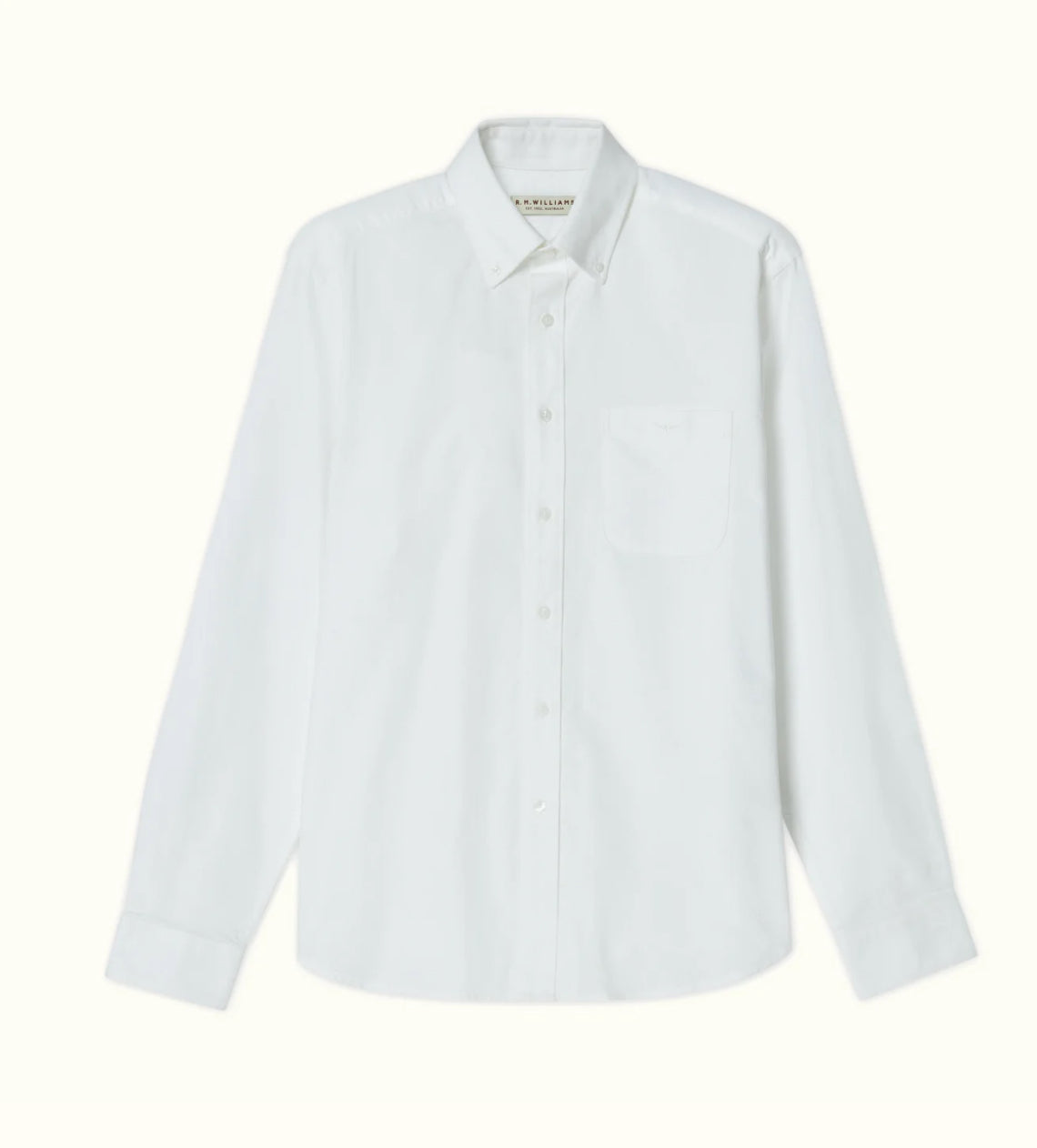 RM WILLIAMS Collins Oxford Shirt | White