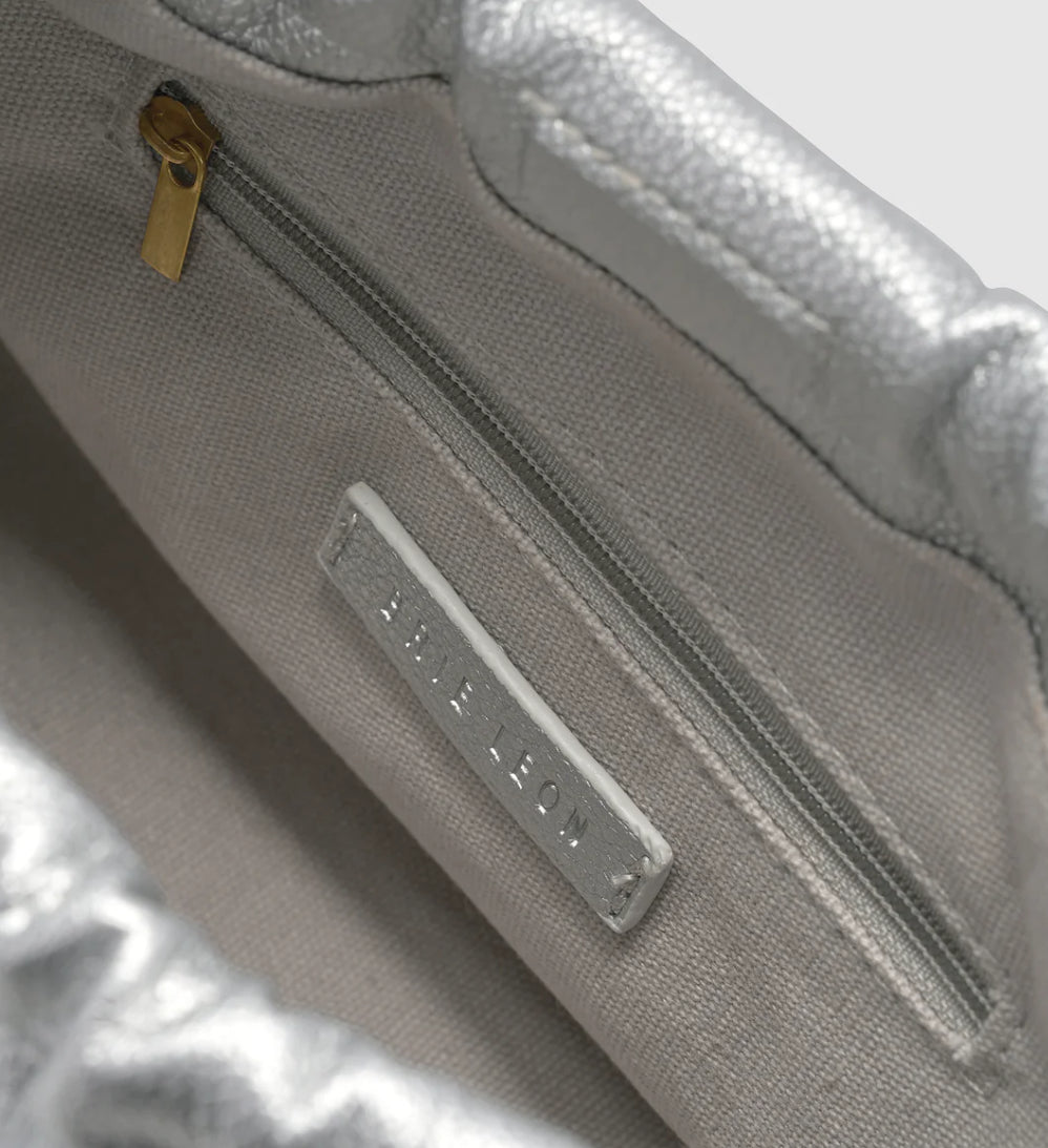 Alma Bag | Metallic Silver