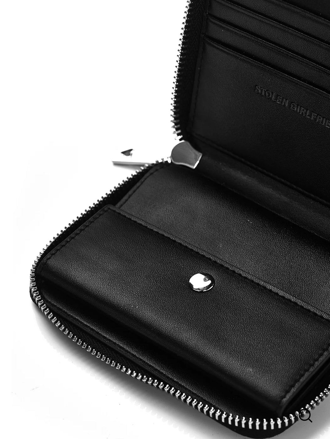 Little Trouble Wallet | Matte Black